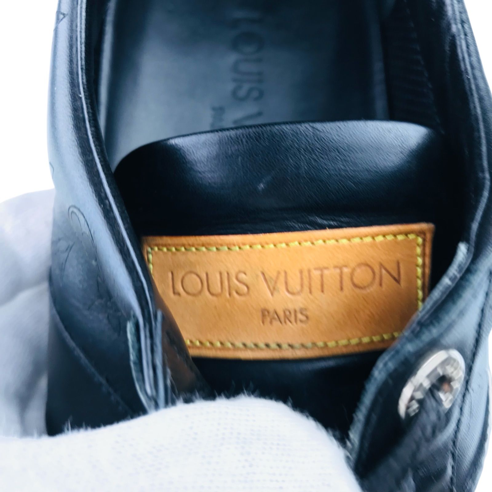 美品☆LOUIS VUITTON☆ルイヴィトン・メンズ レザー モノグラム 