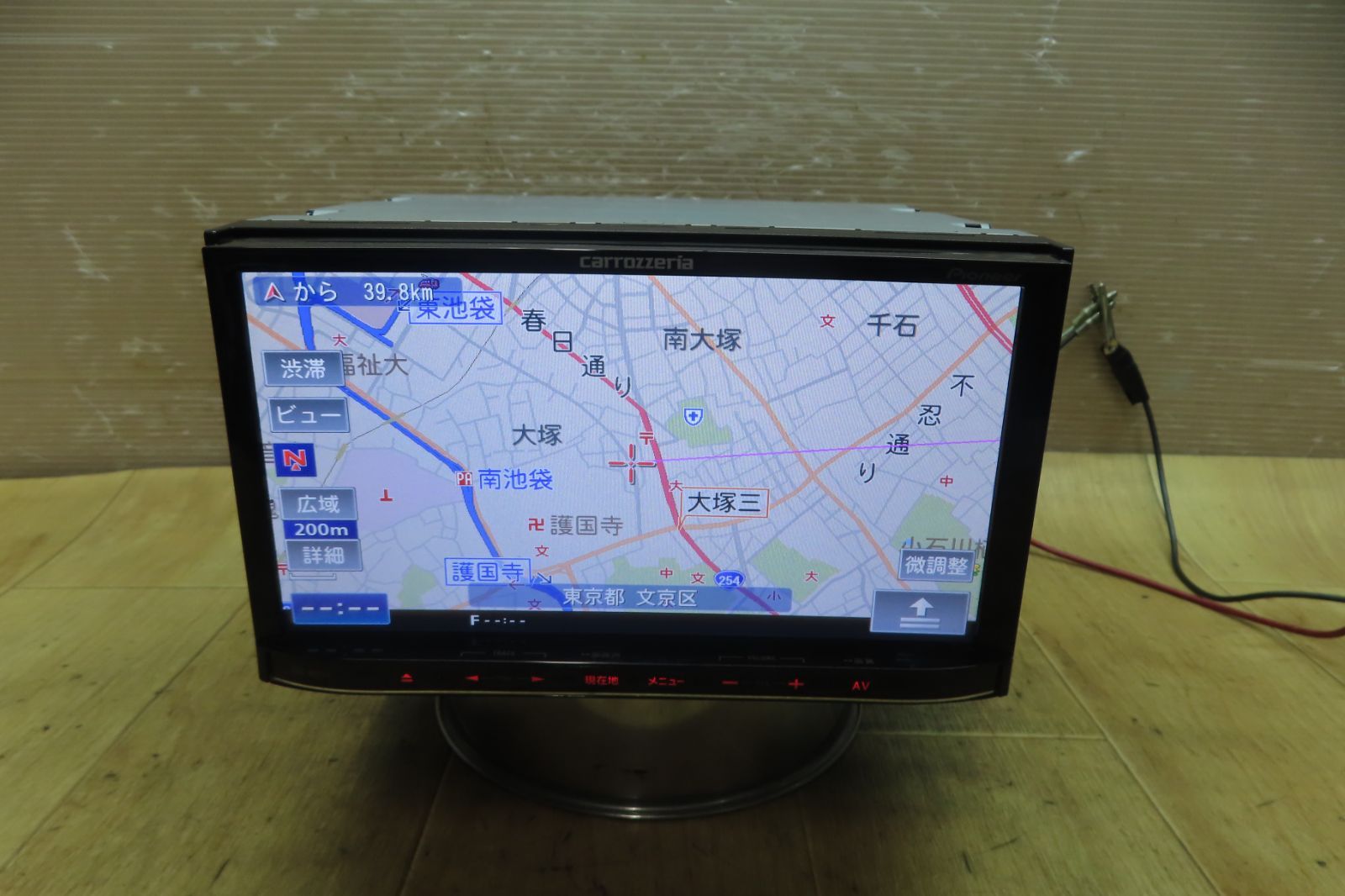 タッチパネル新品 AVIC-MRZ99 新品ファン カロッツェリア 2012年