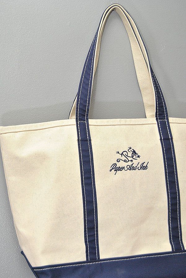 Paper & Ink Cotton Club Dragon Logo Tote Bag - メルカリ