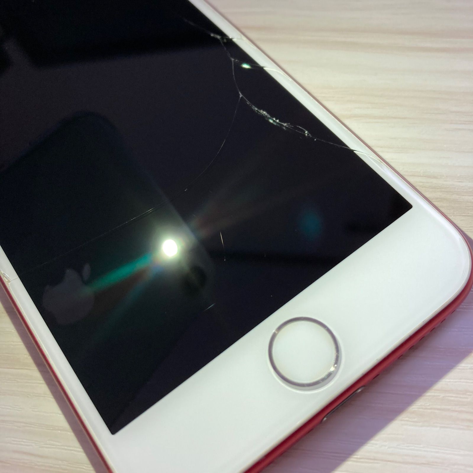 iPhone7 128GB PRODUCT RED SIMフリー バッテリー79% - メルカリ