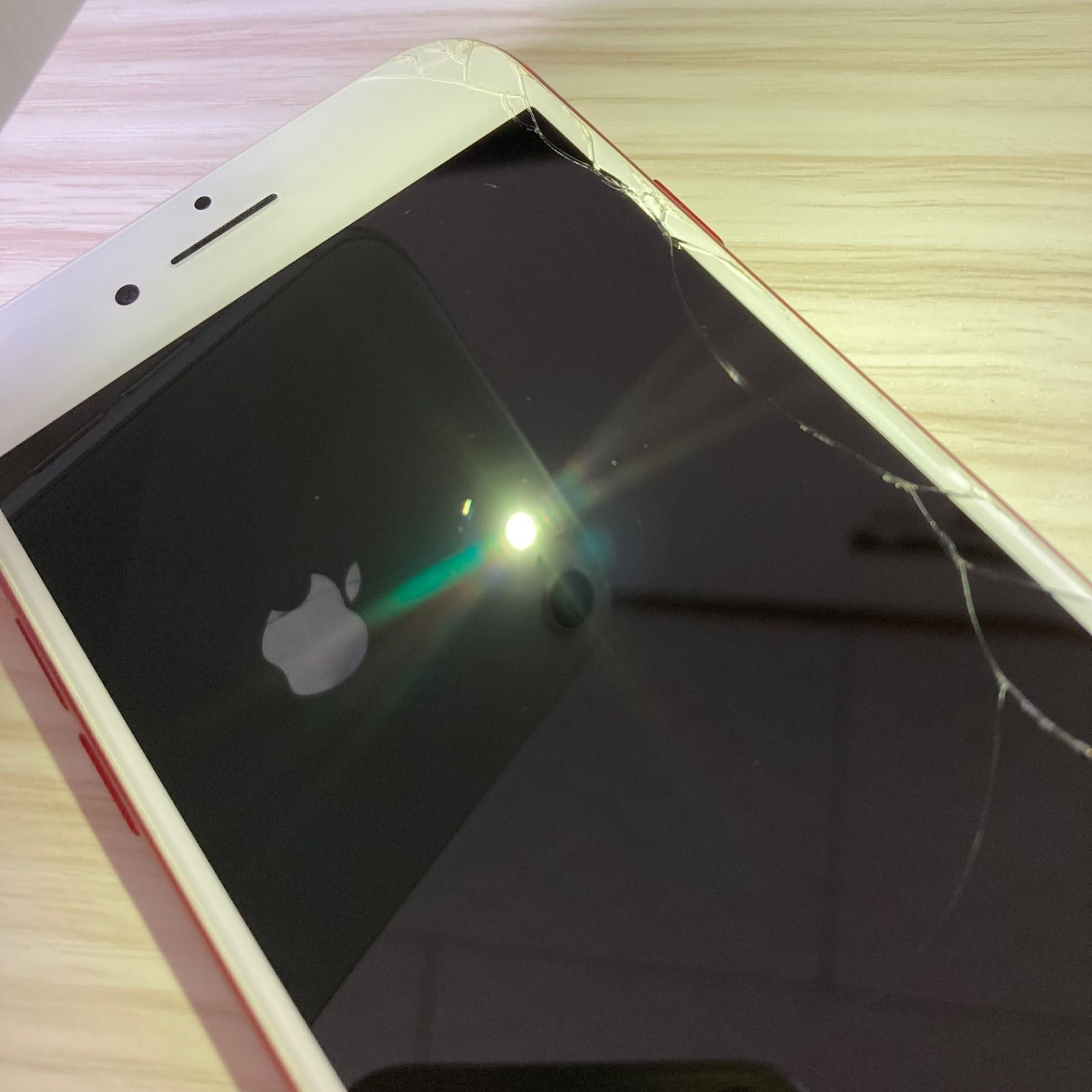 iPhone7 128GB PRODUCT RED バッテリー79% SIMフリー - メルカリ