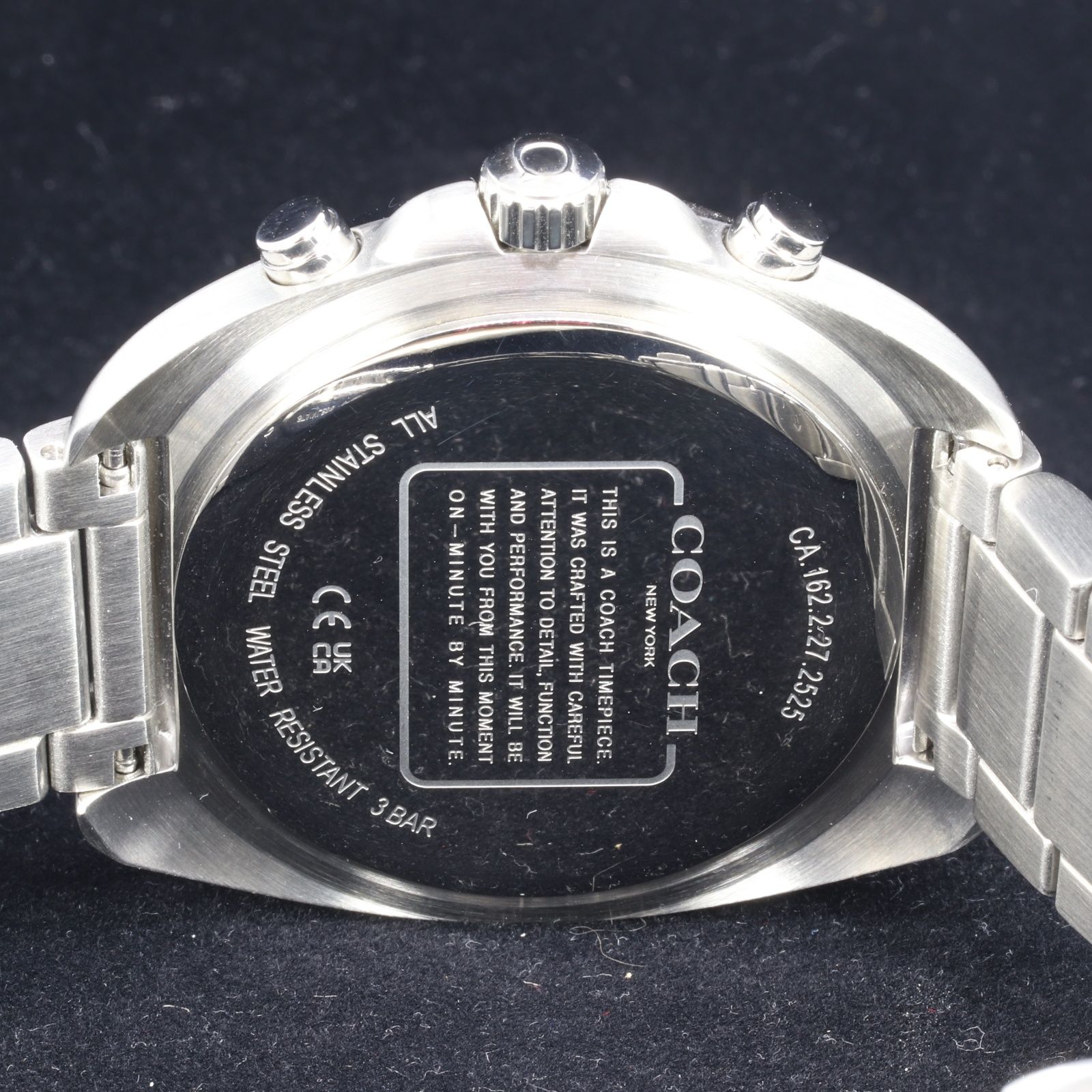 COACH - ITZE6LF3B3AG COACH コーチ CHARTER チャーター 44MM クロノ 