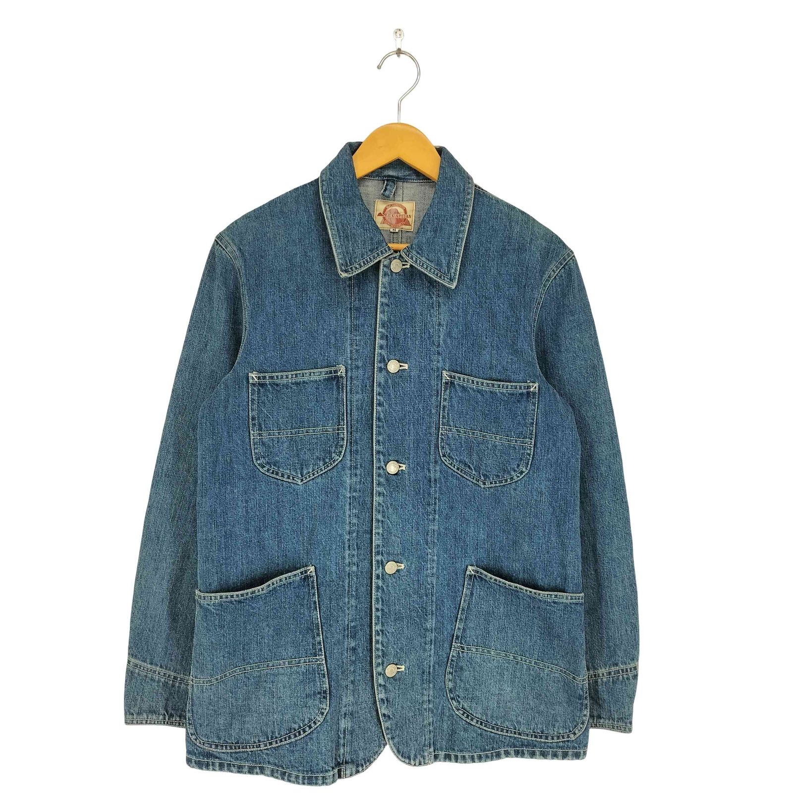ユーズドフルギ USED古着 デニムカバーオール メンズ JPN：M - メルカリ