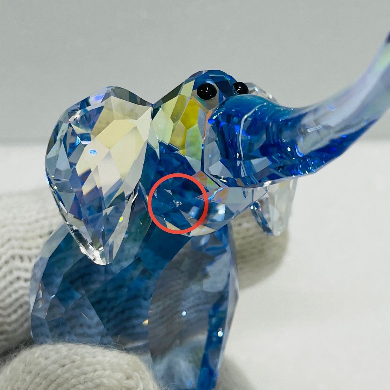 クリスタル置物