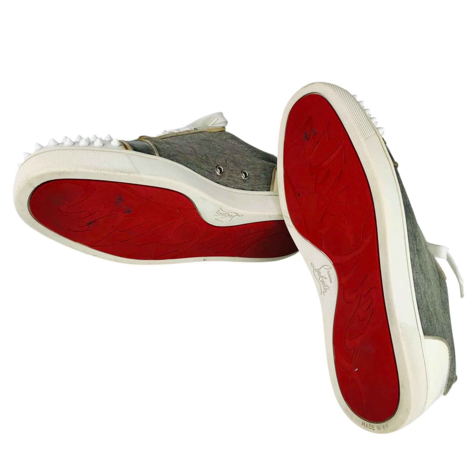 Christian Louboutin☆クリスチャンルブタン・メンズ レザー切替し 