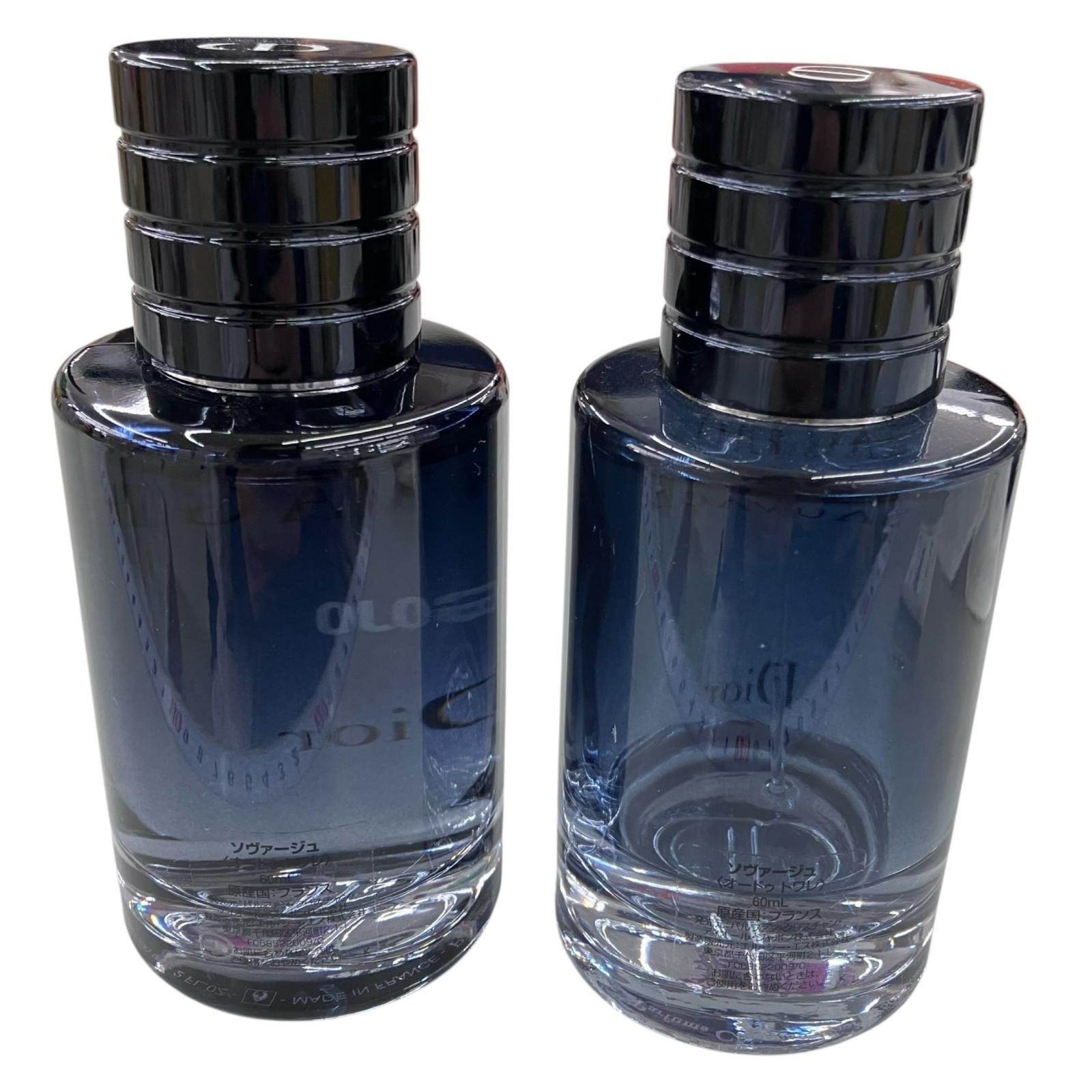 18605 Christian Dior クリスチャンディオール SAUVAGE オードゥ トワレ 60ml 2点まとめ売り