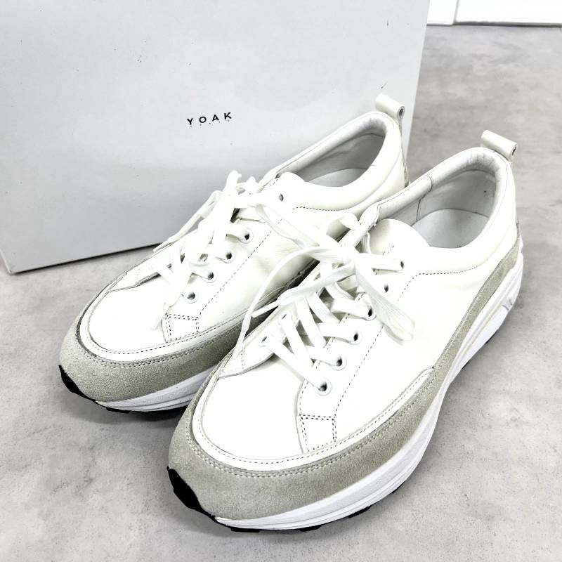 新品同様】YOAK ヨーク LORRY スニーカー プラットフォーム 厚底