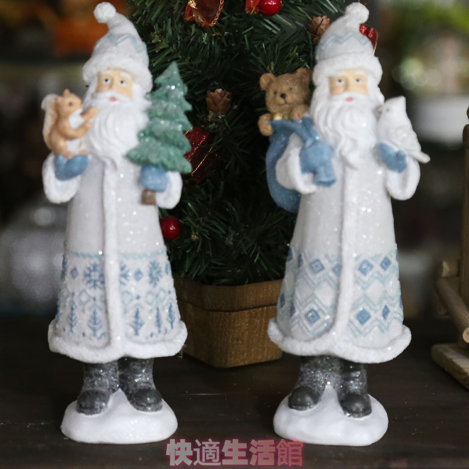 クリスマス 置物 その他 インテリア小物 クリスマスオブジェ 置物 サンタクロース サンタさん