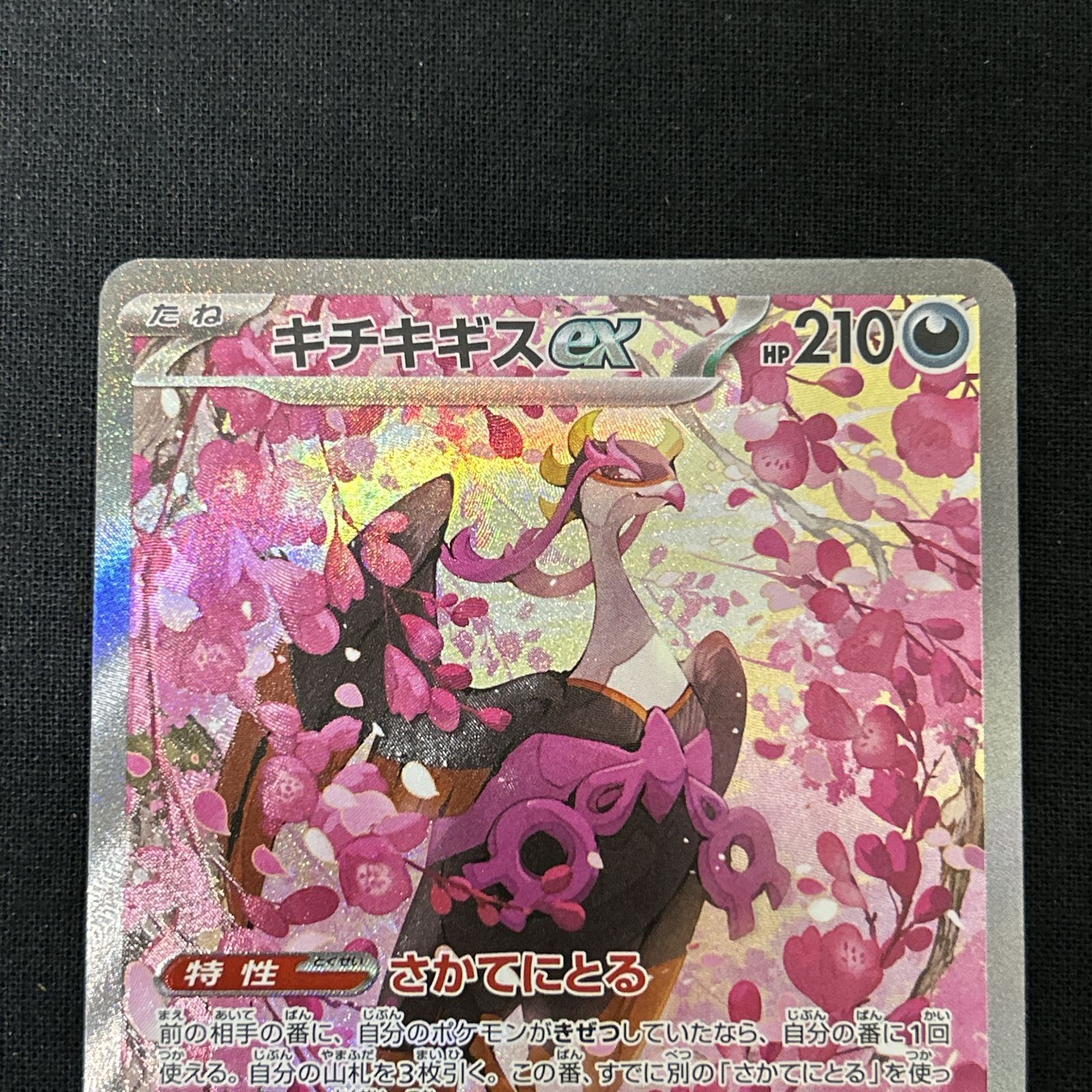 浜館56-1621] ポケモンカード ポケカ キチキギスex M2a 244/193 SAR