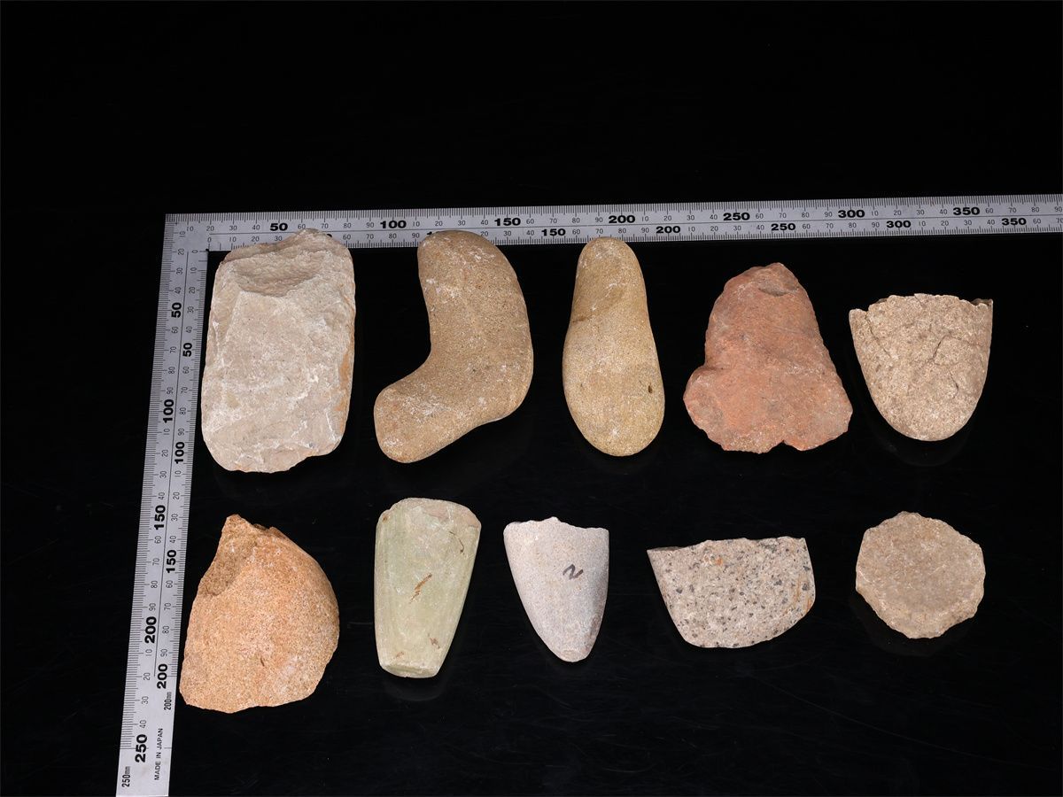 伝 【東京都出土】 縄文時代 石器 石斧 10点 重1.6Kg！IB496 - メルカリ