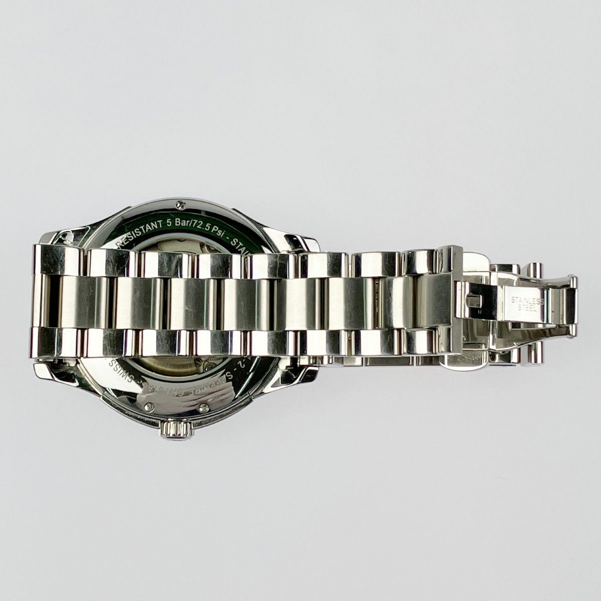  ▽▽HAMILTON ハミルトン ジャズマスター デイデイト ブラック文字盤 H325050 レイヤード 自動巻き時計 腕時計(アナログ)