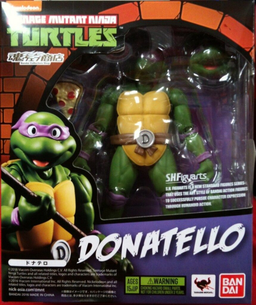 Donatello Teenage Ninja eBay SHFiguarts Review バンダイ S.H.