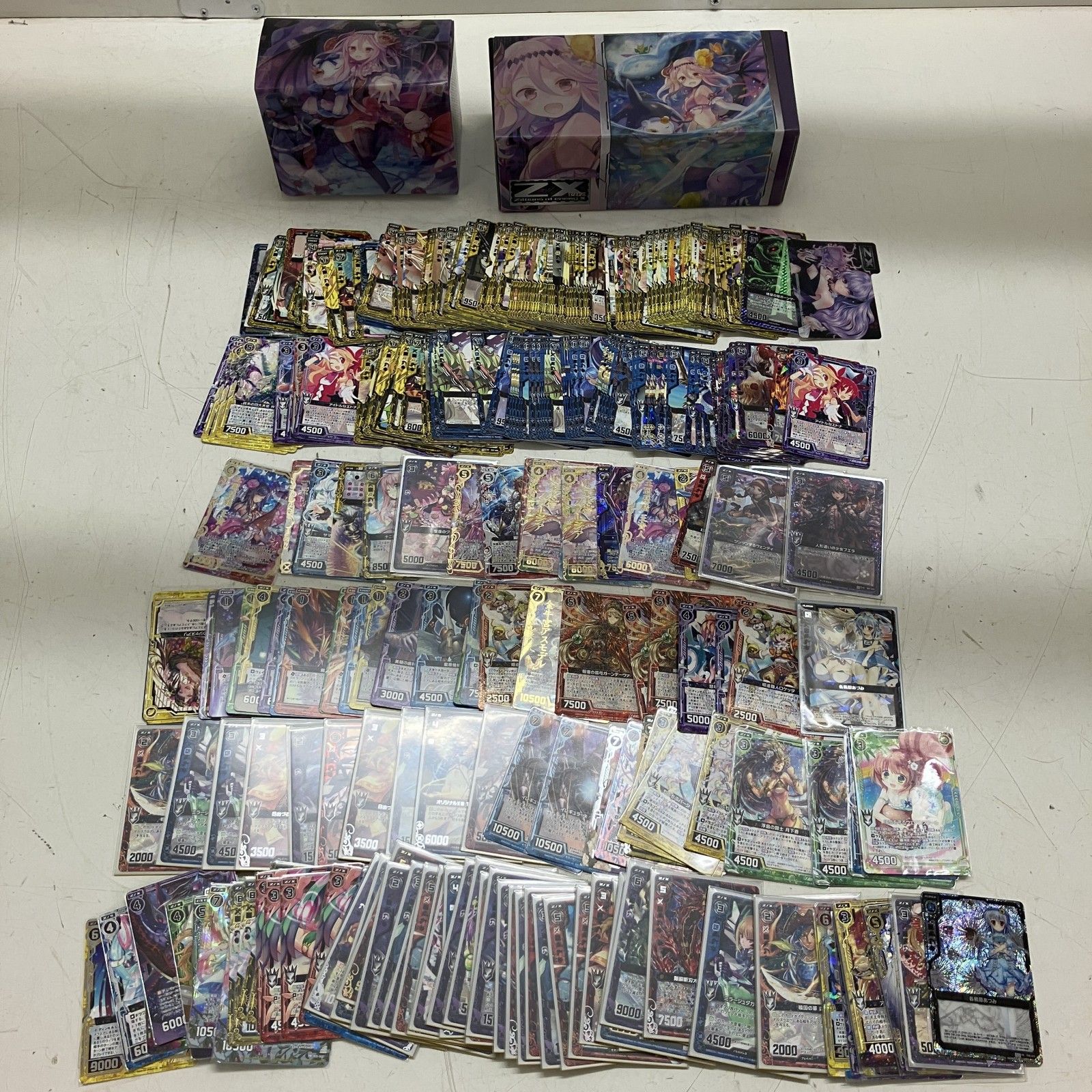 ◇ Z/X ゼクス 大量点 まとめ商品 トレカ トレーディングガード ケース