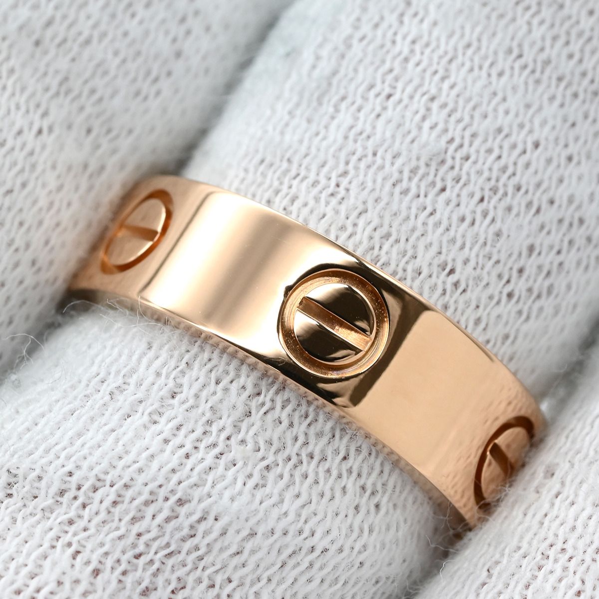 カルティエ Cartier リング 指輪 ラブリング ピンクゴールド #52(JP12 