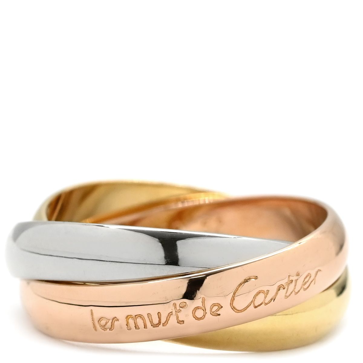 カルティエ Cartier リング 指輪 トリニティ クラシック ホワイト