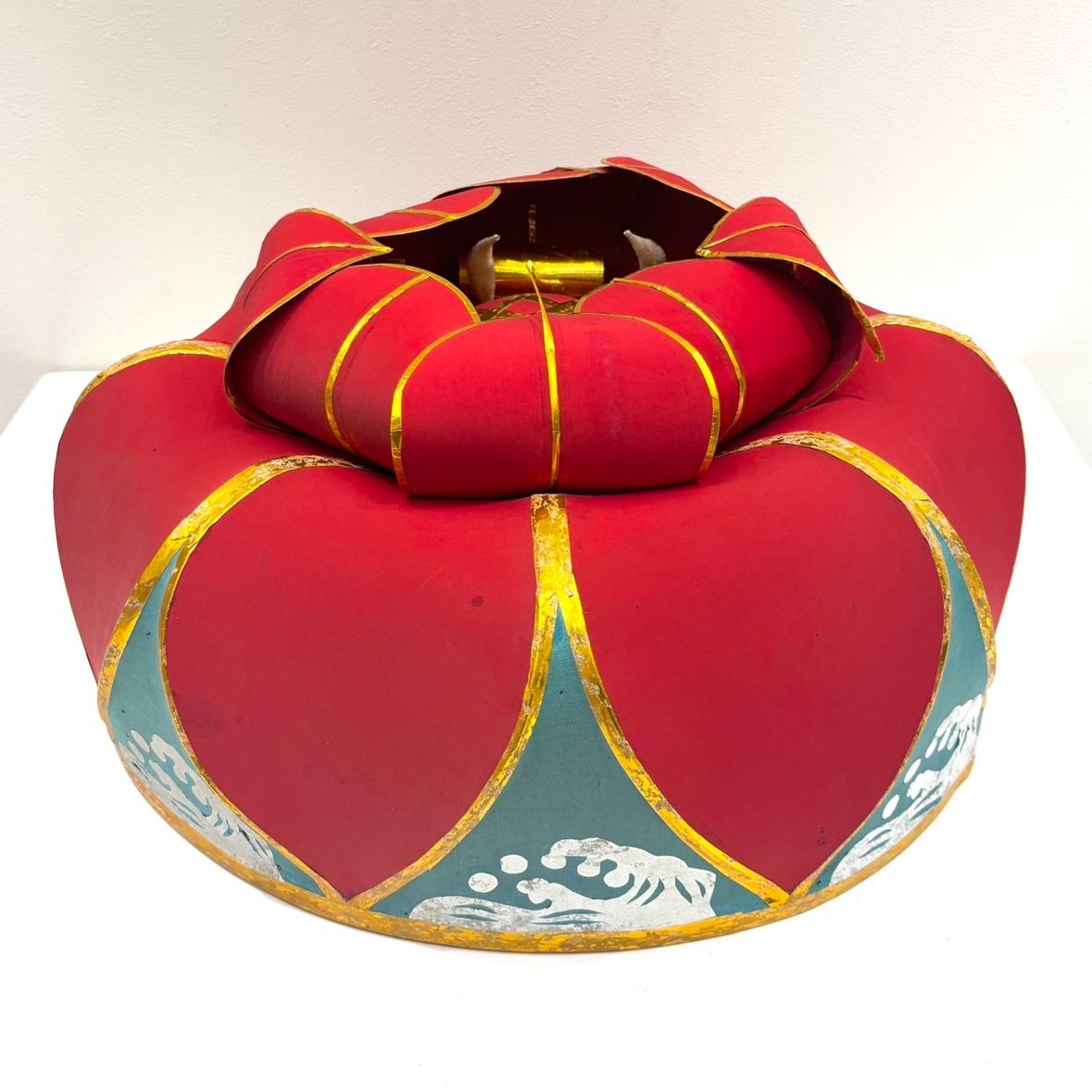 【え沖】 琉球花笠 直径約48cm 高さ約22cm 琉球舞踊 沖縄 工芸品 伝統品 MK0S03003 7,200円
