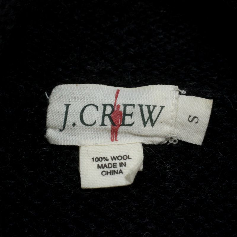 90s vintage J.CREW 巨人タグ ロールネック ウール ニットセーター