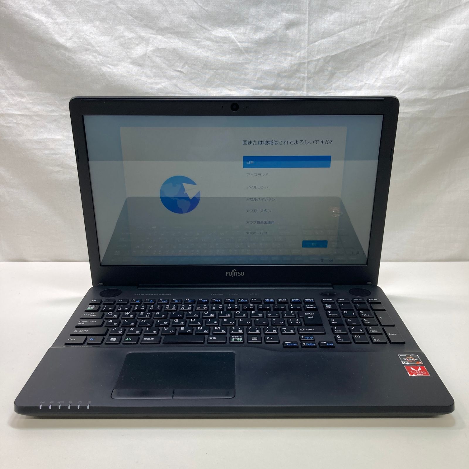 7日間保証・中古】FUJITSU LIFEBOOK AH43/D3/AMD Ryzen 3 2300U @2.00
