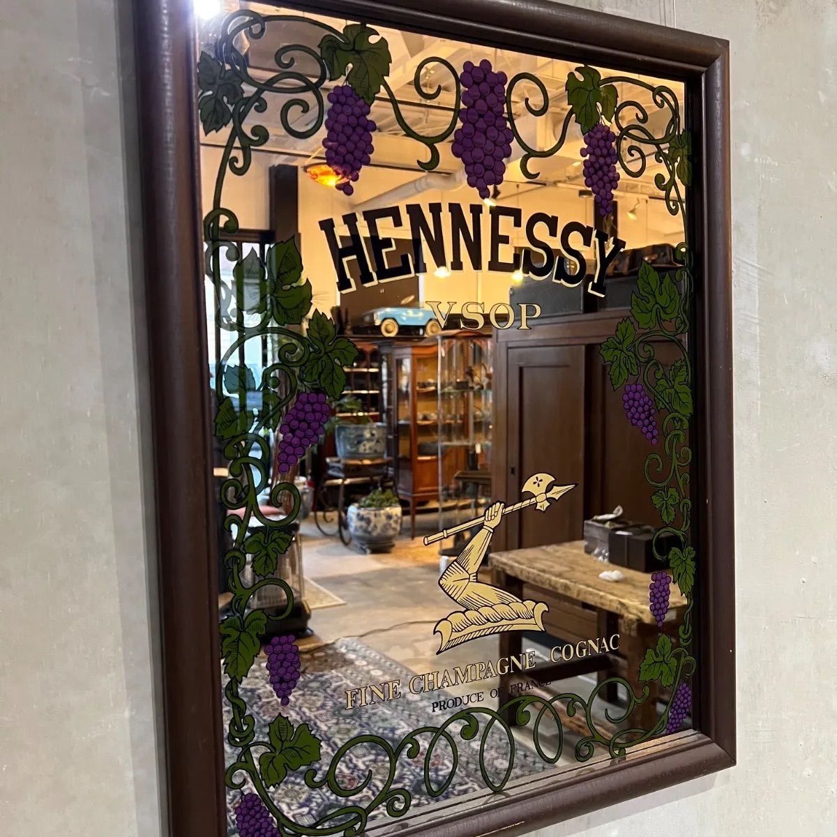 非売品 ヴィンテージ コニャック ヘネシー Hennessy V.S.O.P ミラー