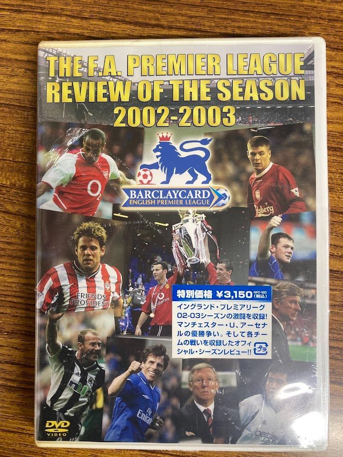 THE F.A.PREMIER LEAGUE REVIEW OF THE SEASON 2002-2003 DVD - メルカリ