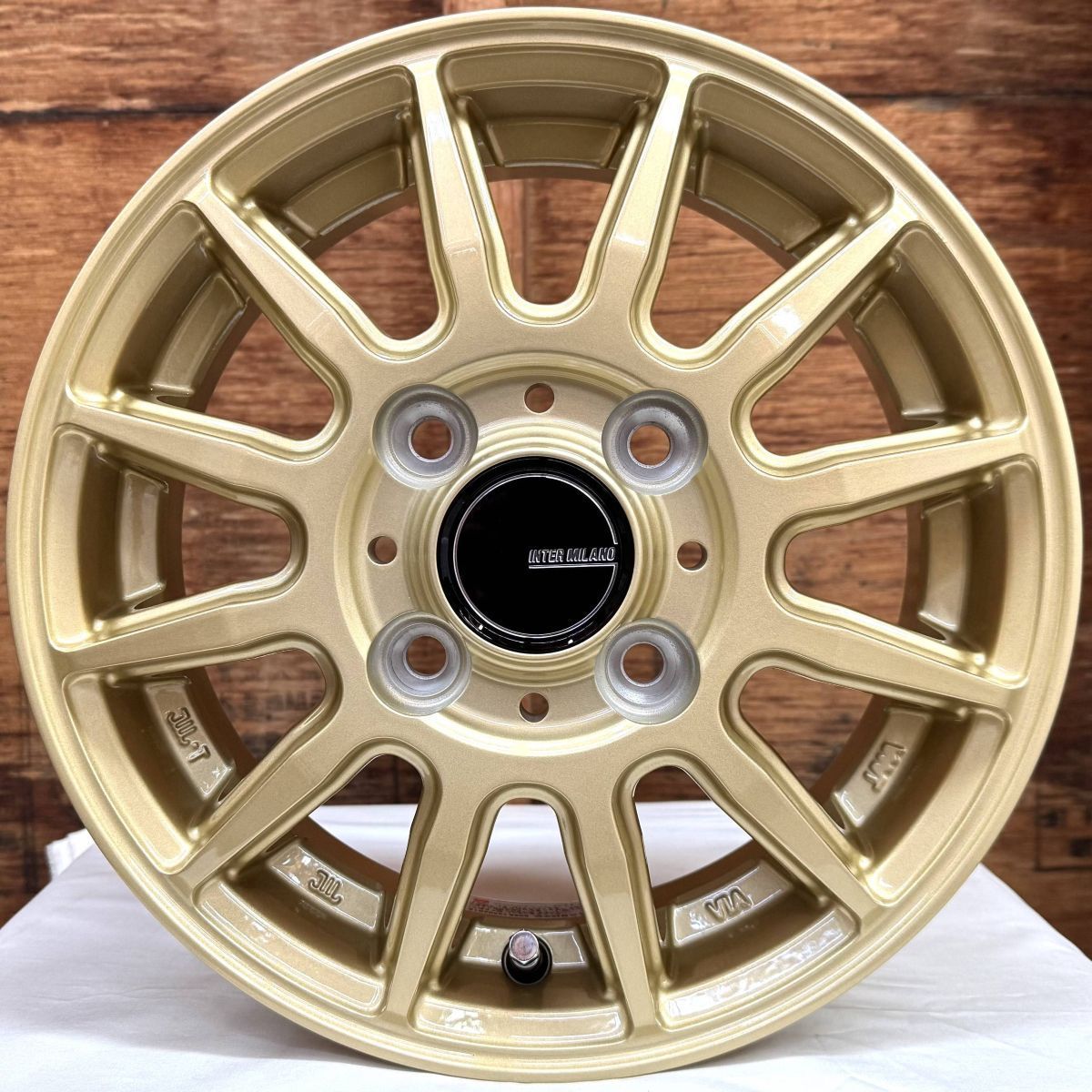 12インチアルミホイールタイヤセット 軽トラック 軽バン 145/80R12