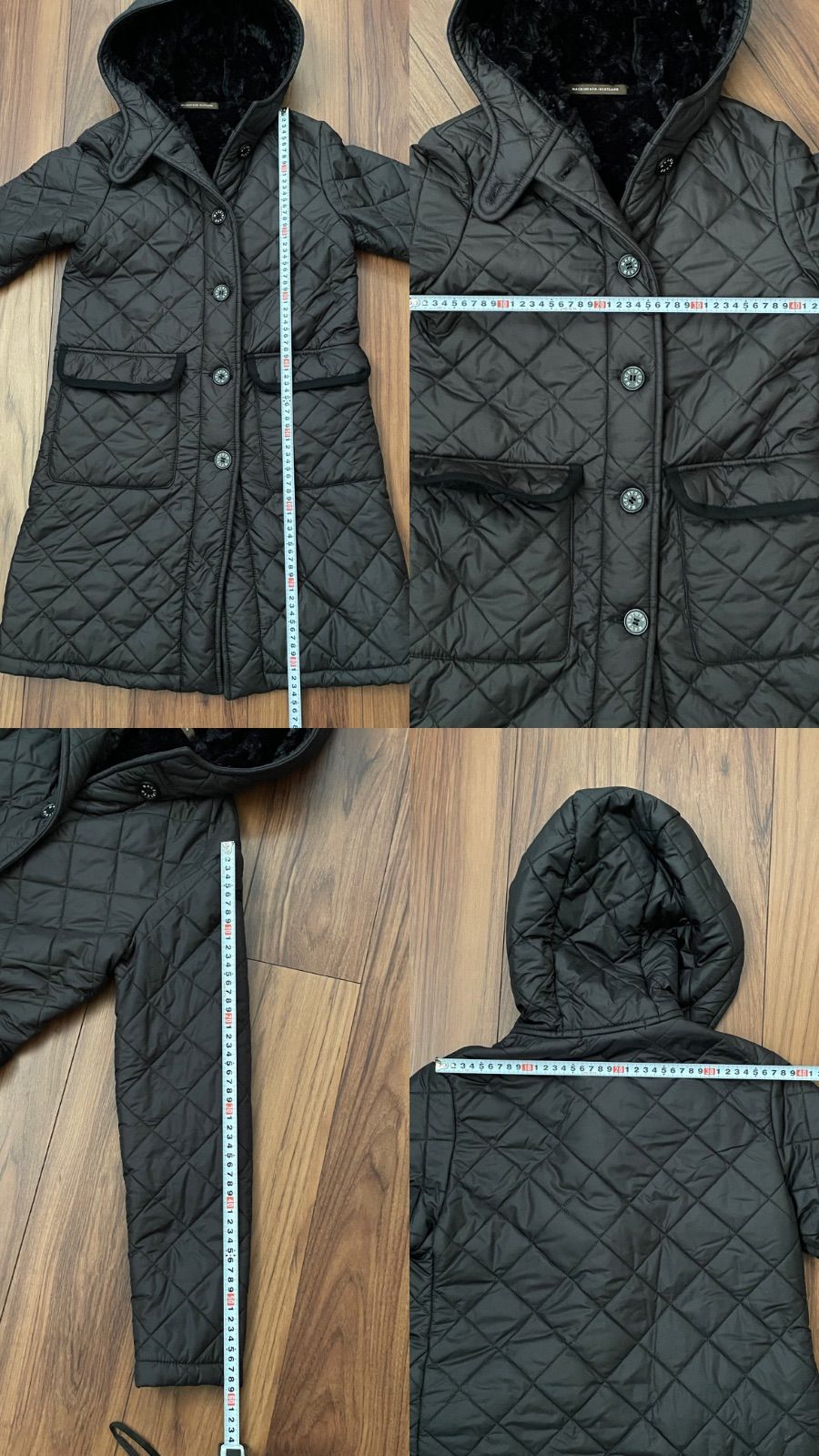 定番/美品】マッキントッシュ スコットランド製 グランジ キルティング