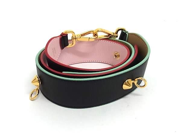 □極美品□ FENDI フェンディ ストラップユー レザー バッグ用