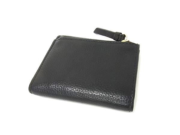 ■新品■未使用■ J&M DAVIDSON ジェイアンドエムデヴィッドソン レザー 三つ折り 財布 ウォレット 小銭入れ ブラック系 BT3079 □新品□未使用□ J&M DAVIDSON ジェイアンドエムデヴィッドソン