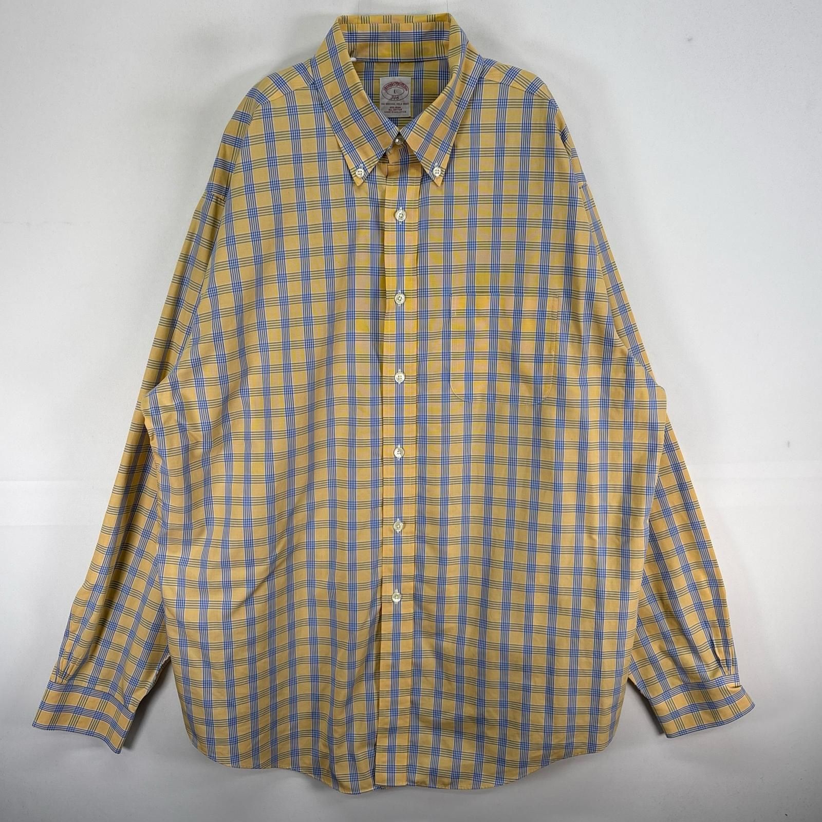 古着 ブルックスブラザーズ Brooks Brothers 長袖シャツ 胸ポケ 346 L
