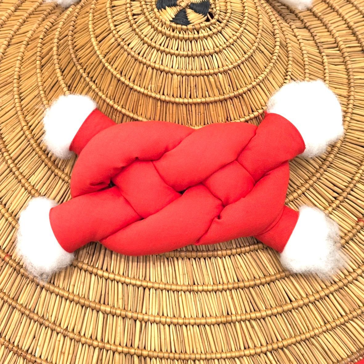 え沖】 琉球 笠 むんじゅる笠 2点セット 琉球舞踊 沖縄 工芸品 伝統品