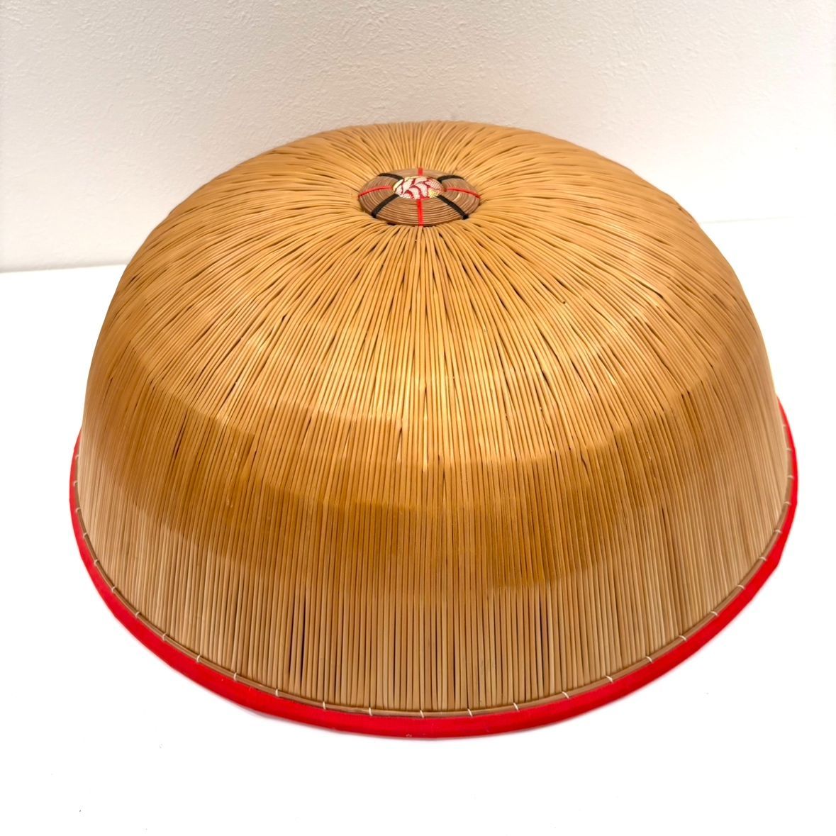 え沖】 琉球 笠 むんじゅる笠 2点セット 琉球舞踊 沖縄 工芸品 伝統品