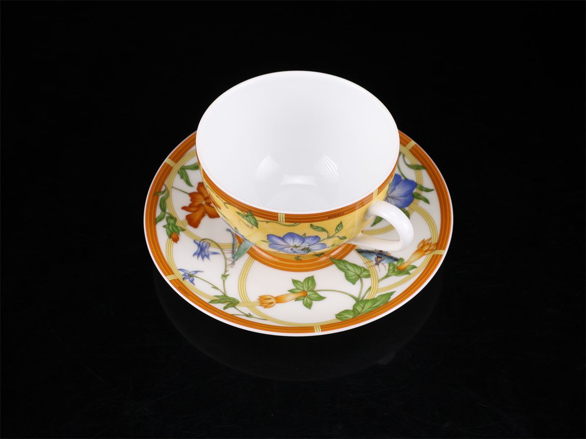 キッチン・食器 HERMES 【エルメス】 シエスタ カップ＆ソーサー 1組 2 