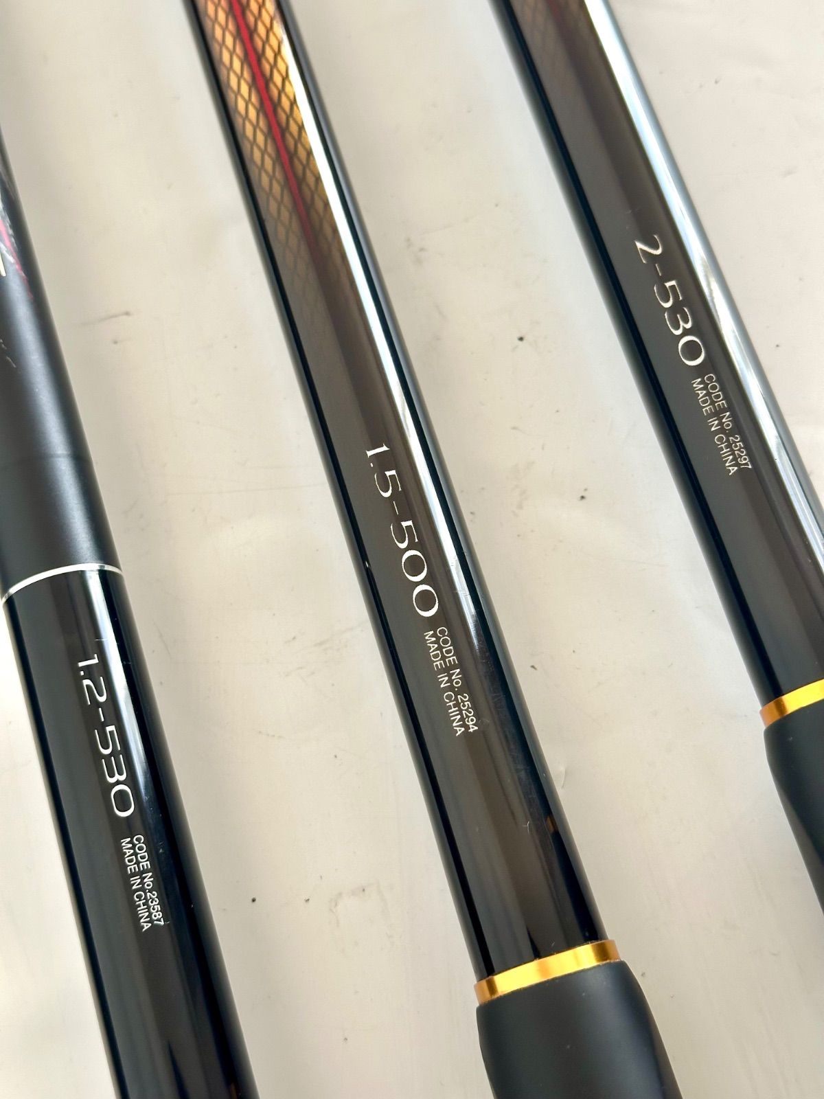 シマノ RADIX 1.2-530 1.5-500 2-530 3本セット SHIMANO ラディックス