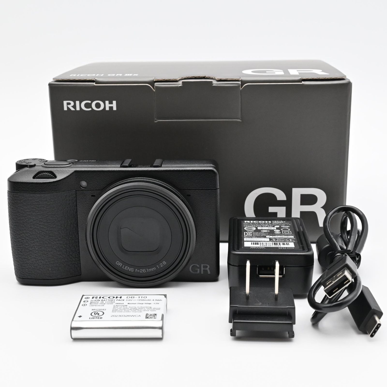 ☆美品☆RICOH GR Ⅲx ショット数 2544回 - メルカリ