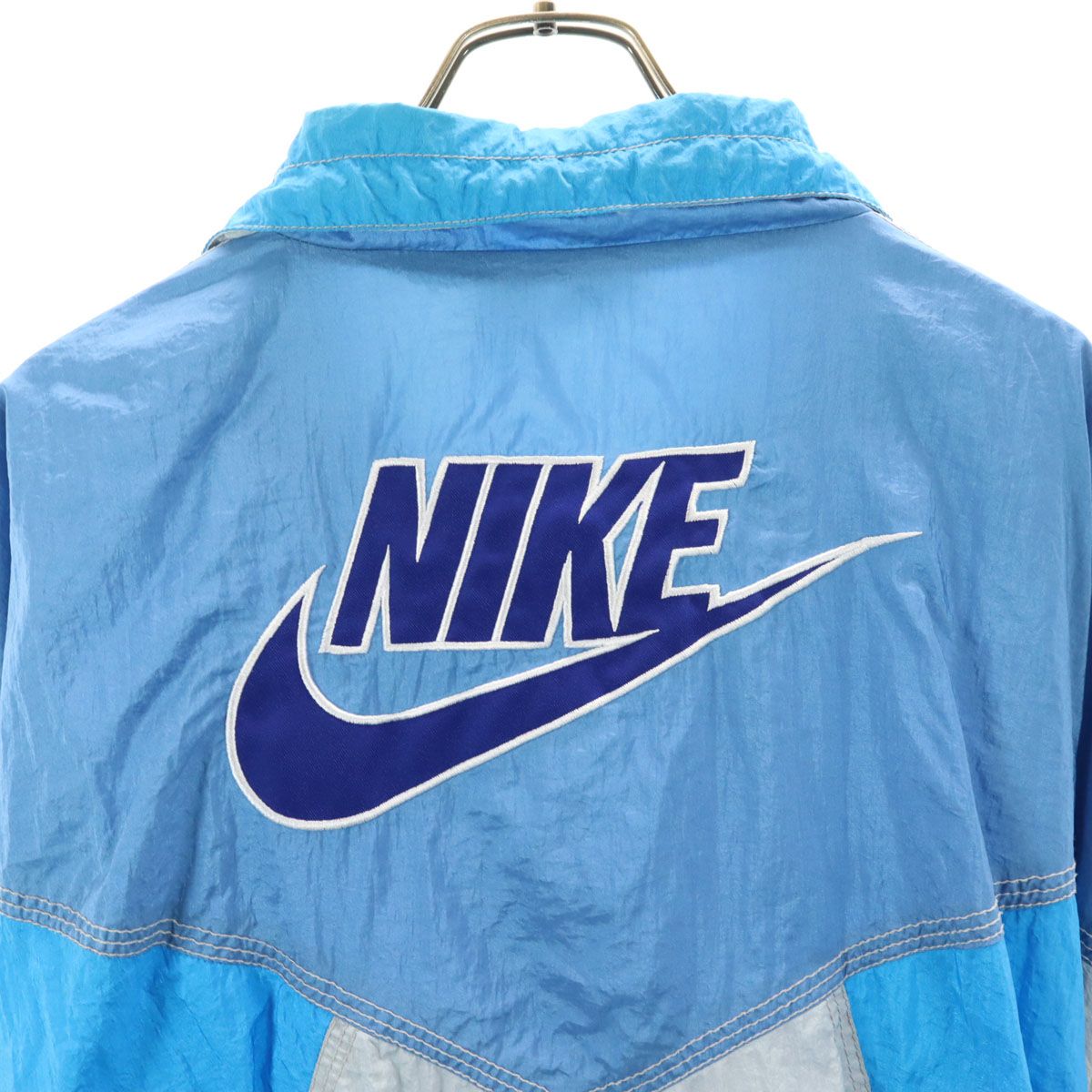 NIKE ナイキ 90s オールド 銀タグ バックロゴ ナイロンジャケット XL 
