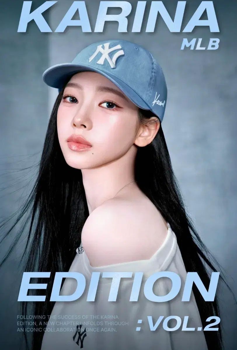 MLB Karina X カリナ Ball Cap (MLB キャップ ブラック Signature