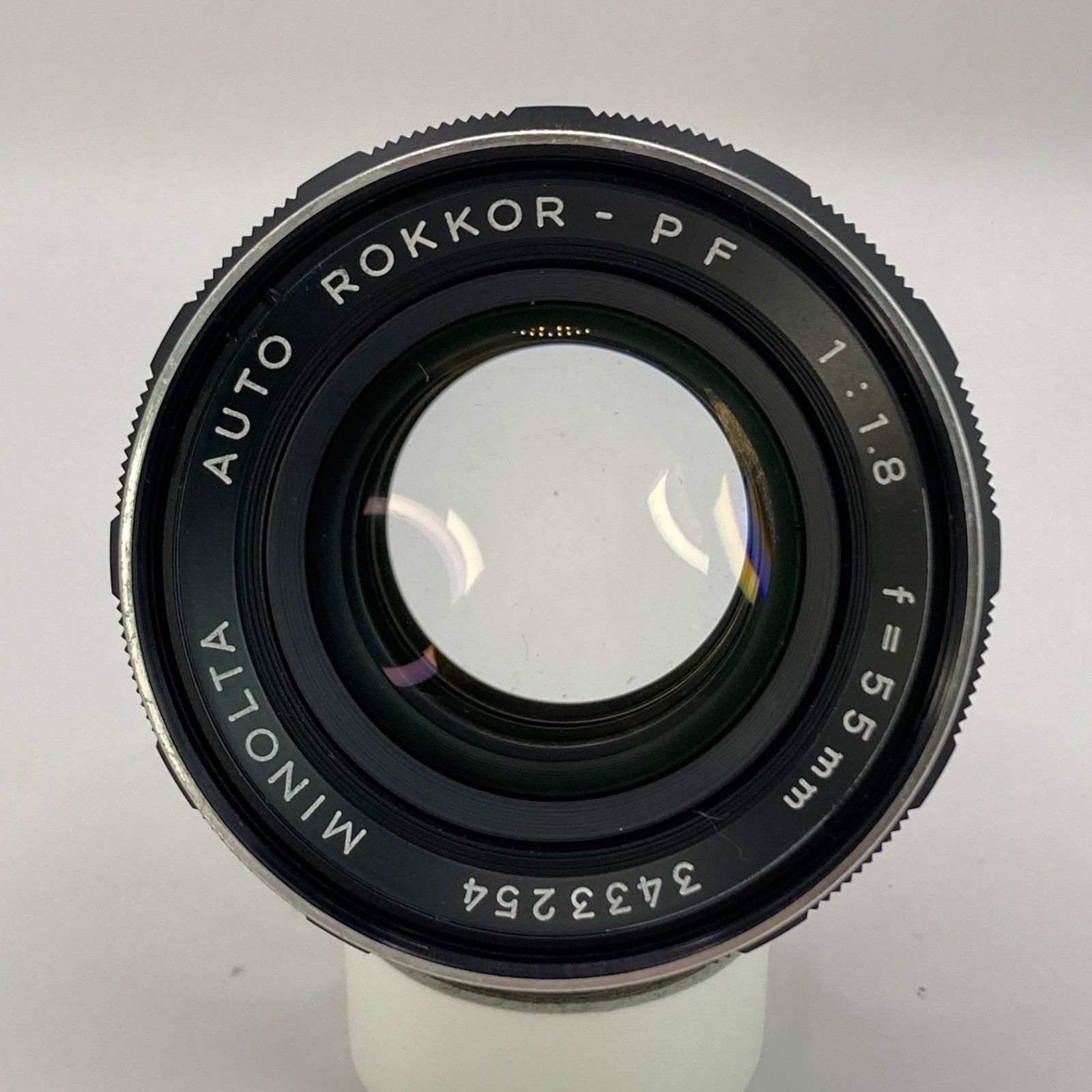 極上/黄変除去】Minolta Auto ROKKOR-PF 55mm F1.8 黄変なし！光学
