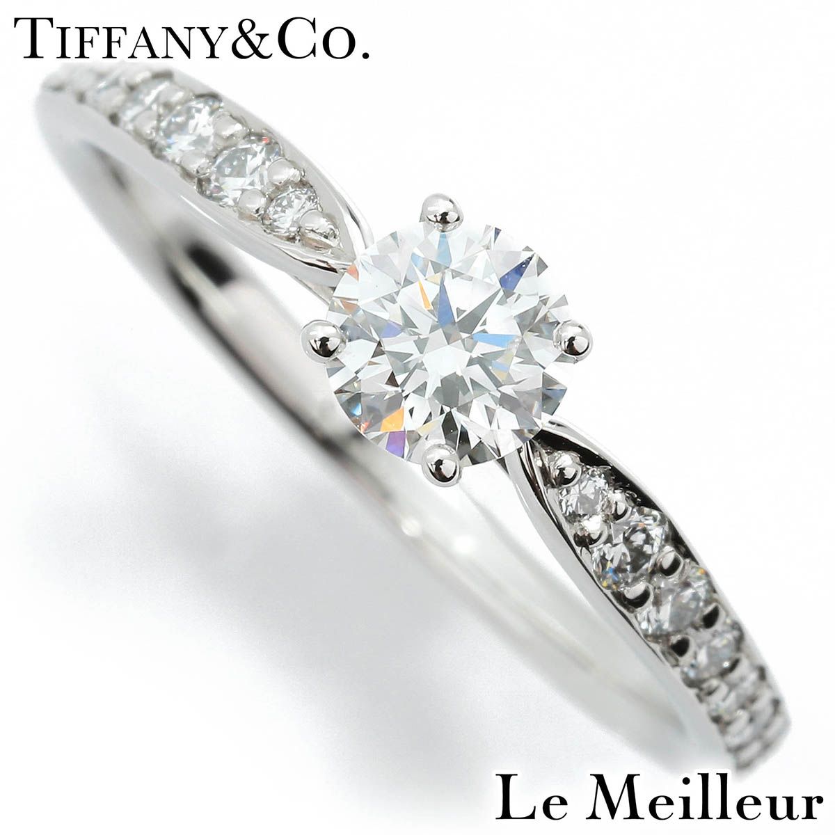 【20%値下げ済】婚約指輪Tiffany & Co.ダイヤモンドリング 20%値下げ済】婚約指輪Tiffany & Co.ダイヤモンドリング