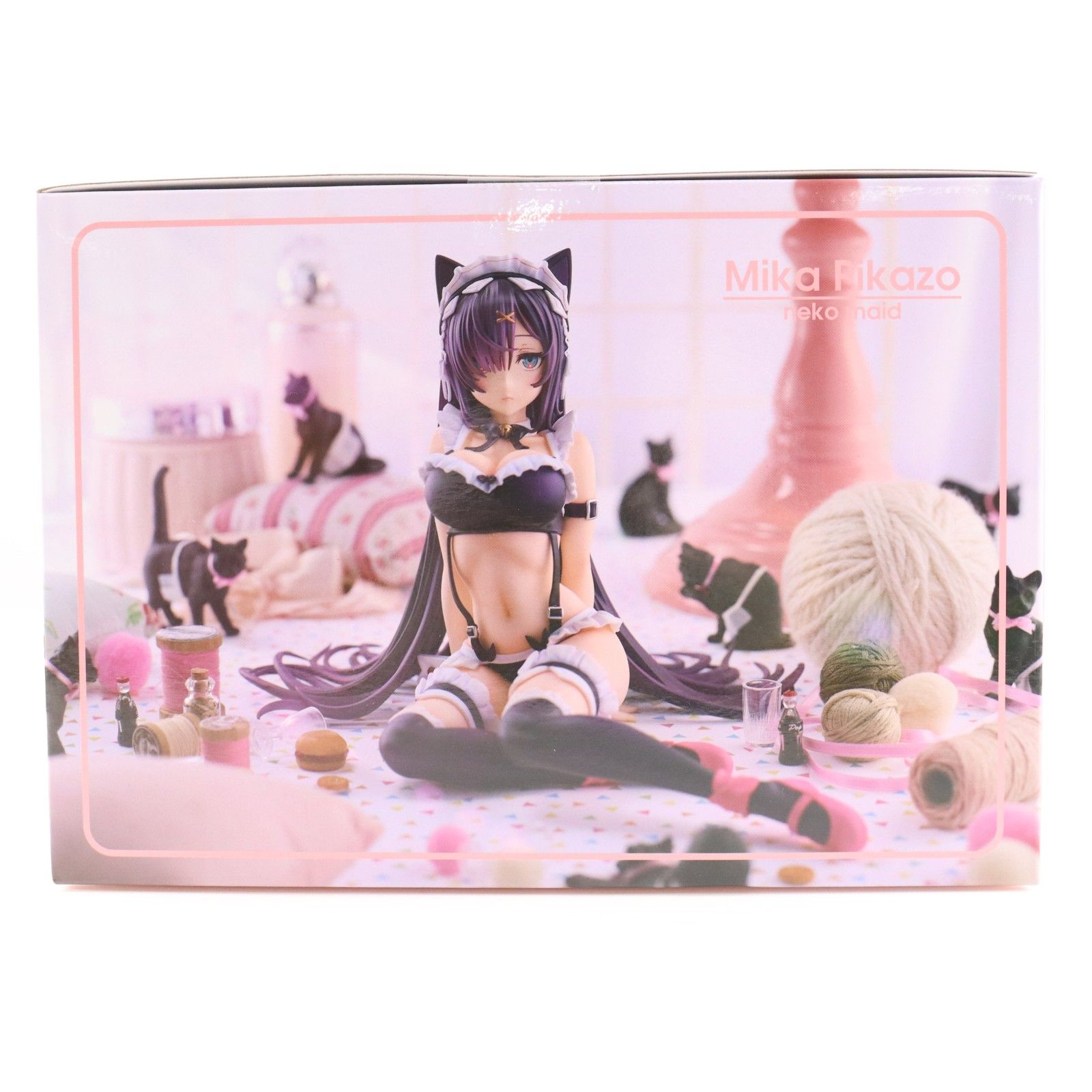 色紙付属 Mika Pikazoイラスト『猫メイド』 完成品 フィギュア 