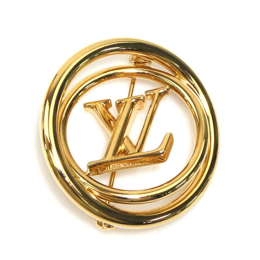 ルイ ヴィトン LOUIS VUITTON ブローチ ブローチ LV ステラー M01023
