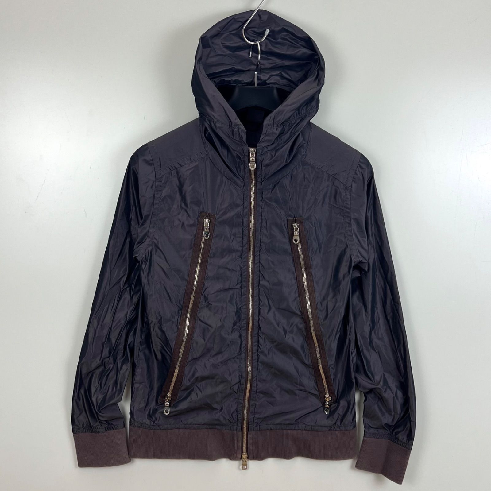 D/him. y2k archive double zip nylon jacket 46 M ダブルスタンダード 