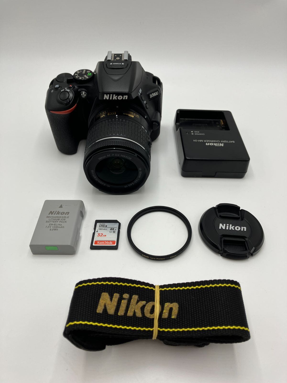 Nikon D5600 AF-P 18-55レンズ KIT 6607ショット | KRAFITY.COM