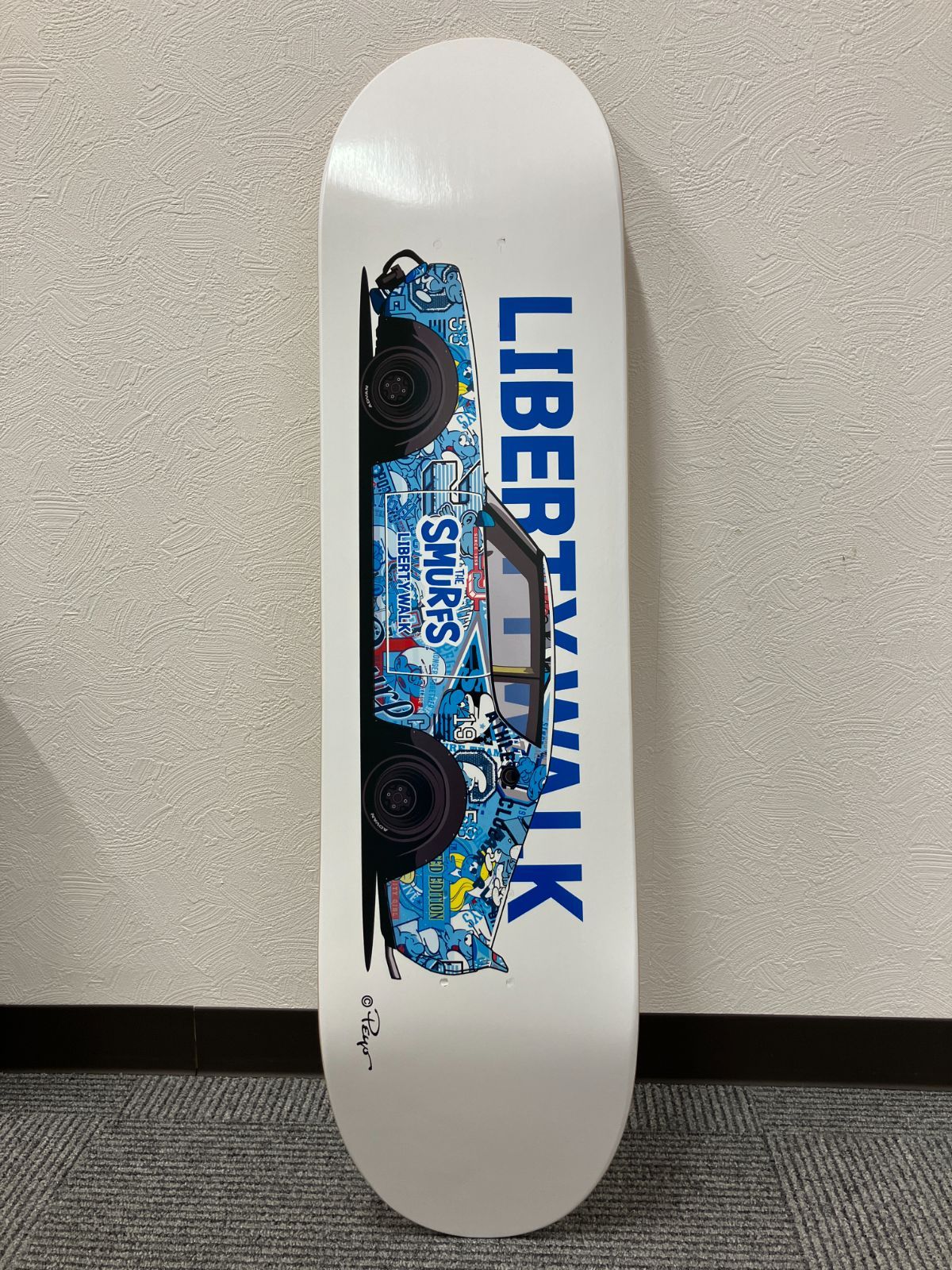 未使用】Liberty Walk × スマーフ コラボ スケボー デッキ LBWK - メルカリ