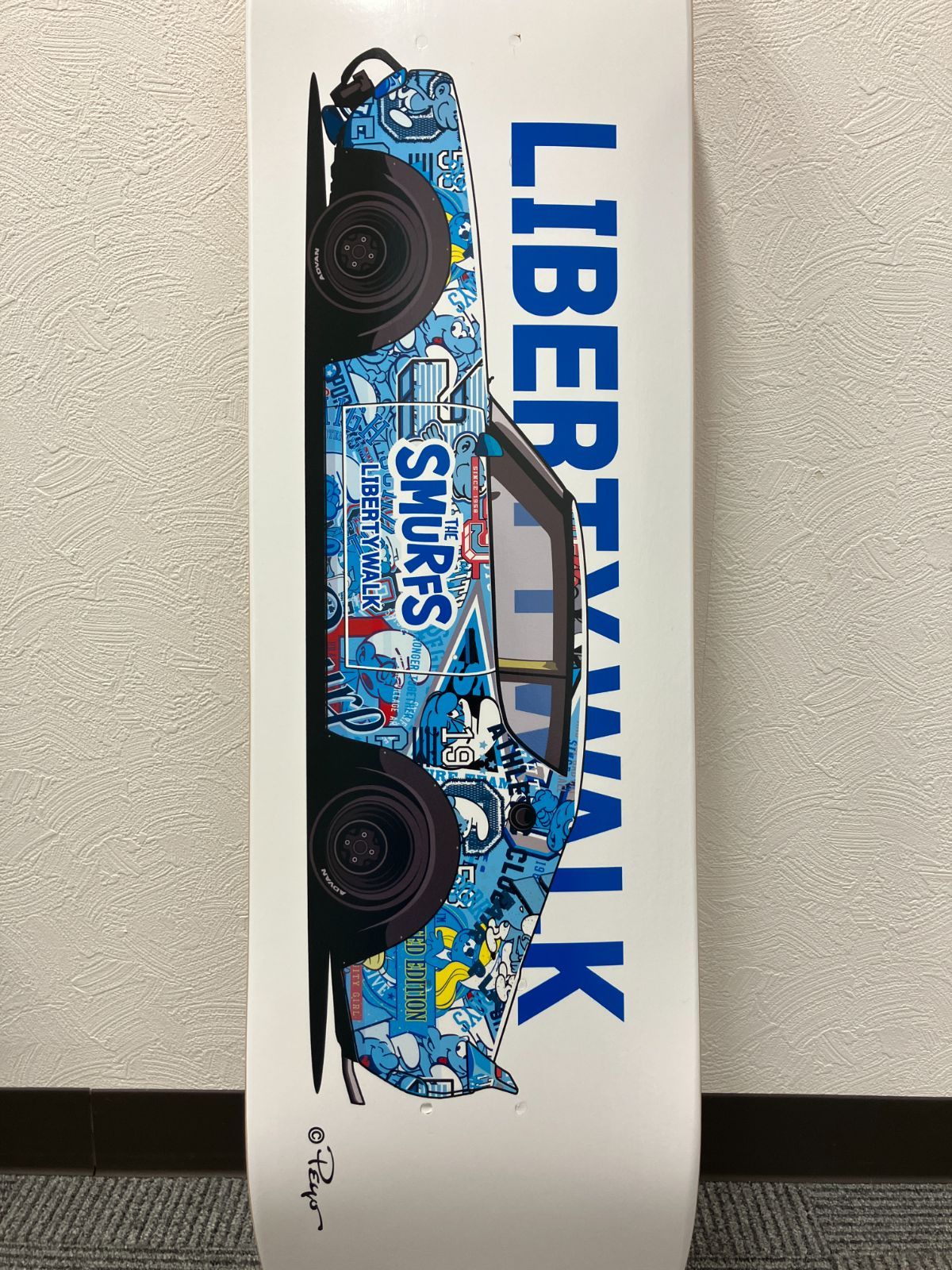 Lbwk スケボー スケボーデッキ 車 WALK SKATE XLARGE LIBERTY DECK