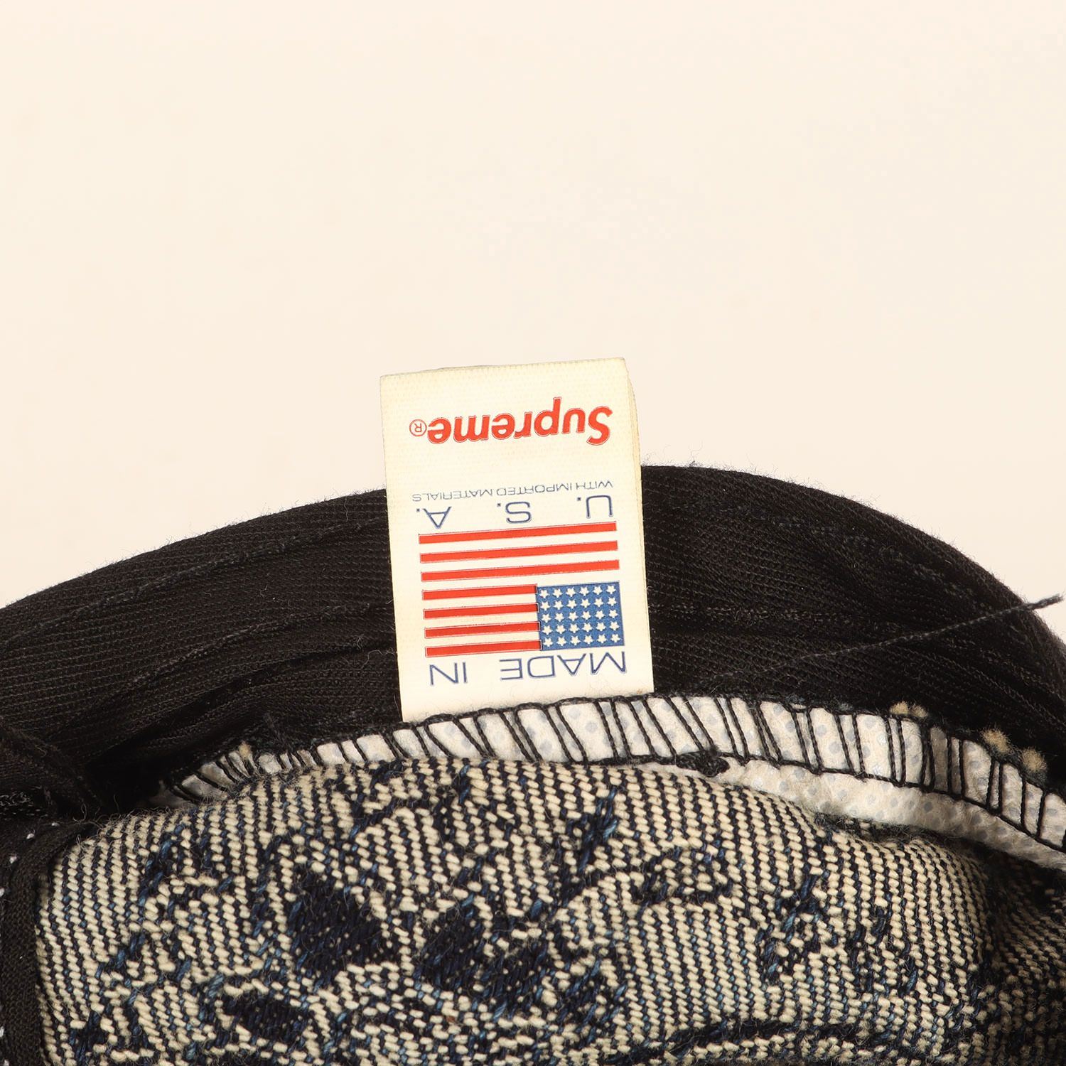 美品】Supreme シュプリーム キャップ ブルー サイズ:FREE | 25SS