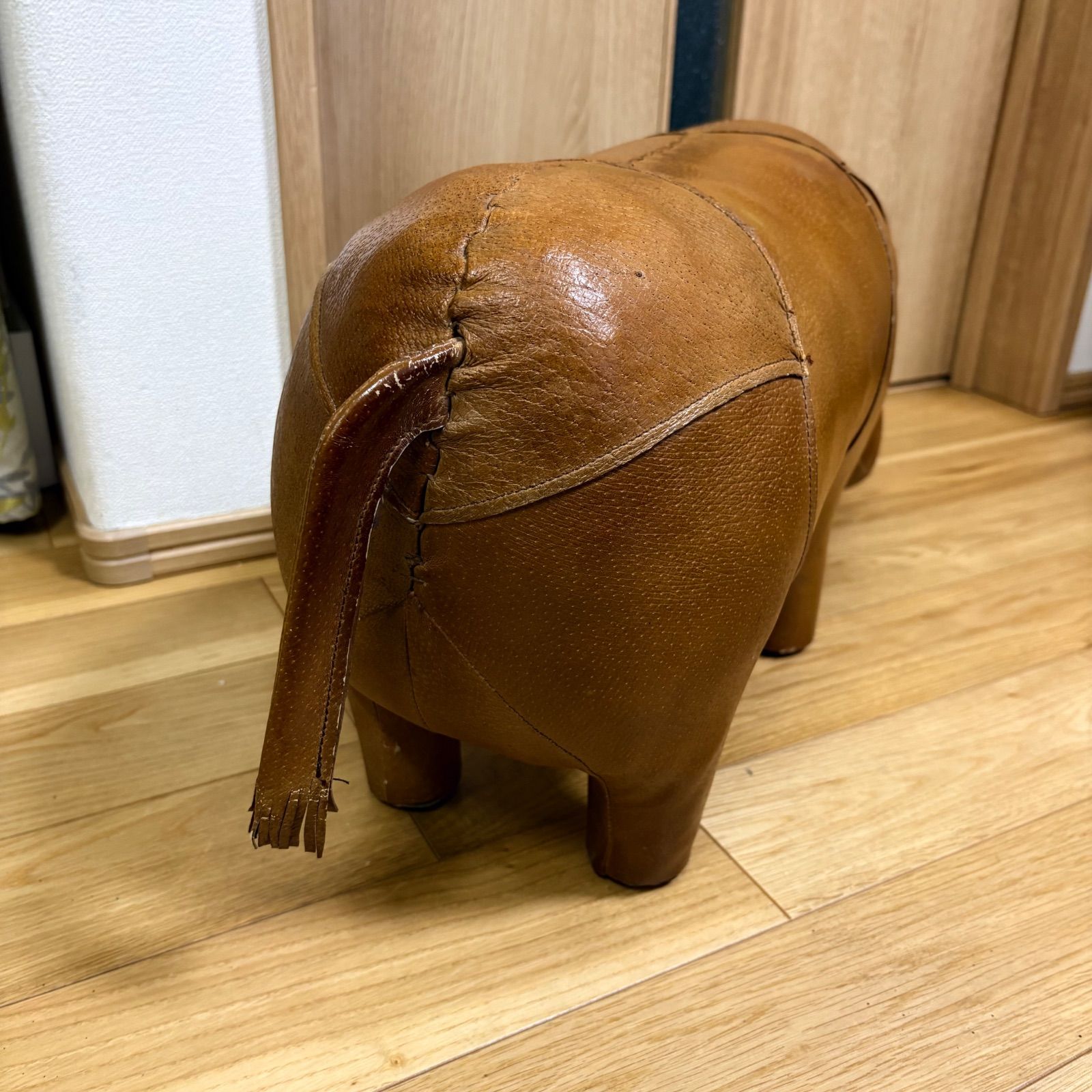 オマーサ OMERSA ヴィンテージ サイ 本革 フットスツール オメルサ