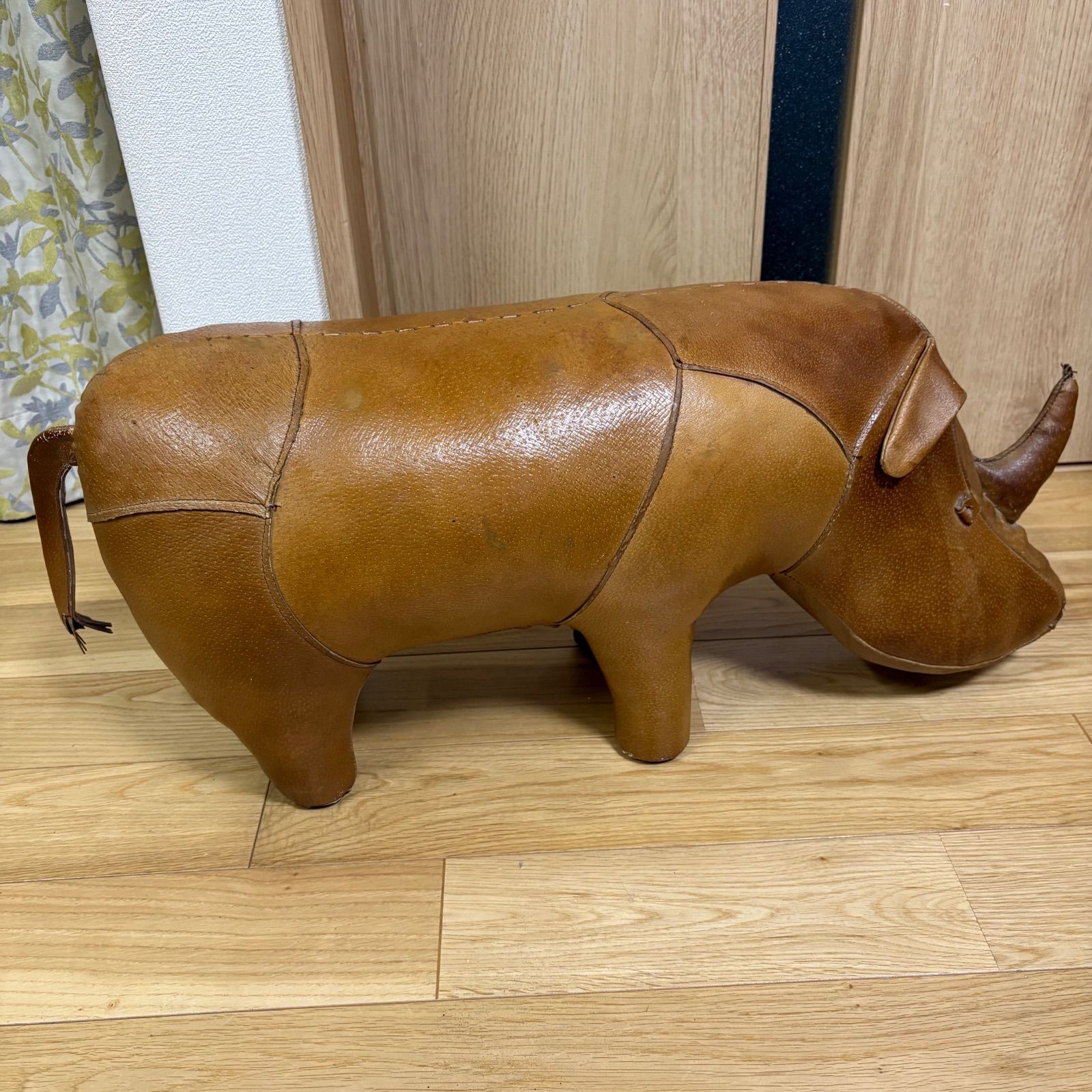 オマーサ OMERSA ヴィンテージ サイ 本革 フットスツール オメルサ