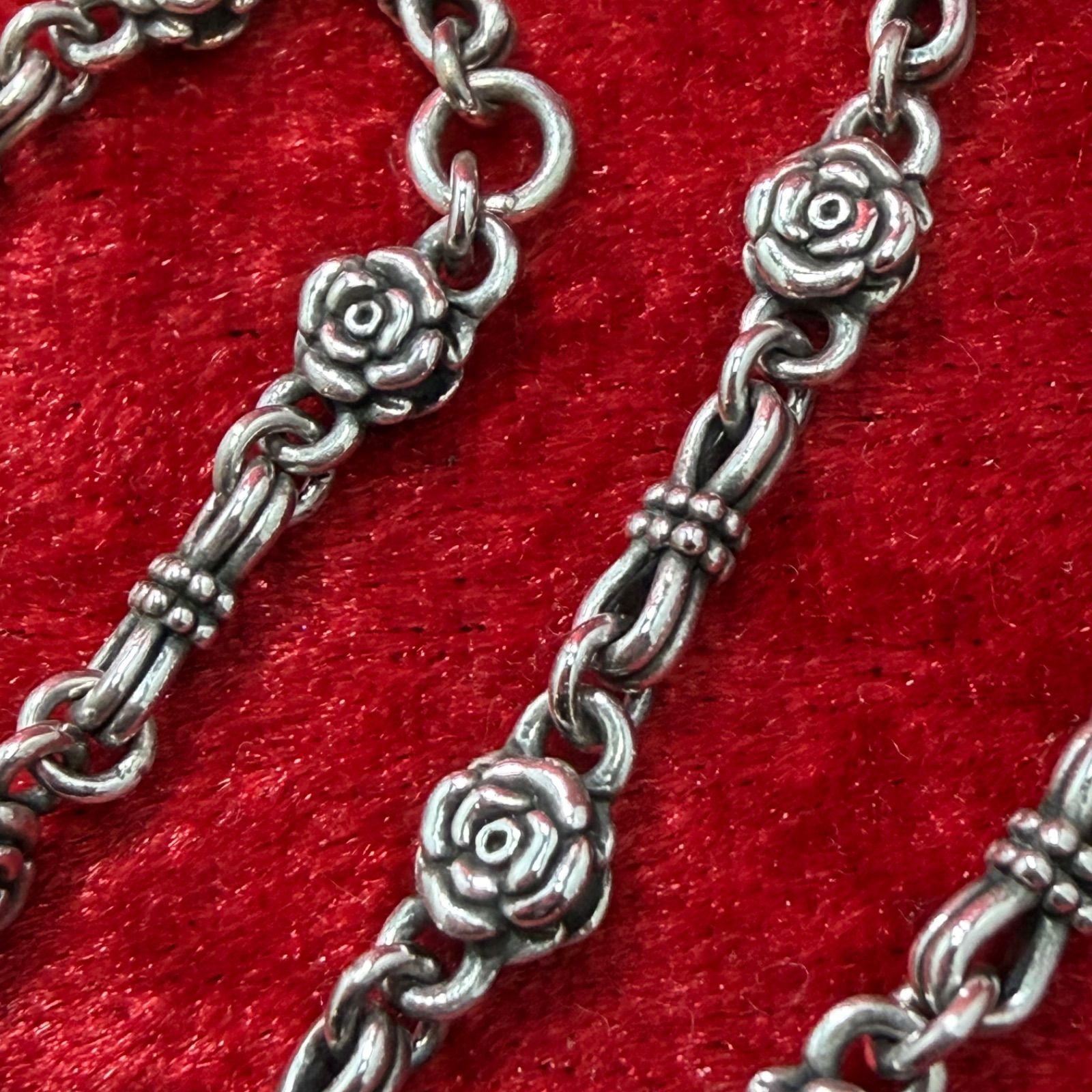 美品ネックレス BOHEMIAN 21.9gx50cm ジャスティンデイビス/Justin 