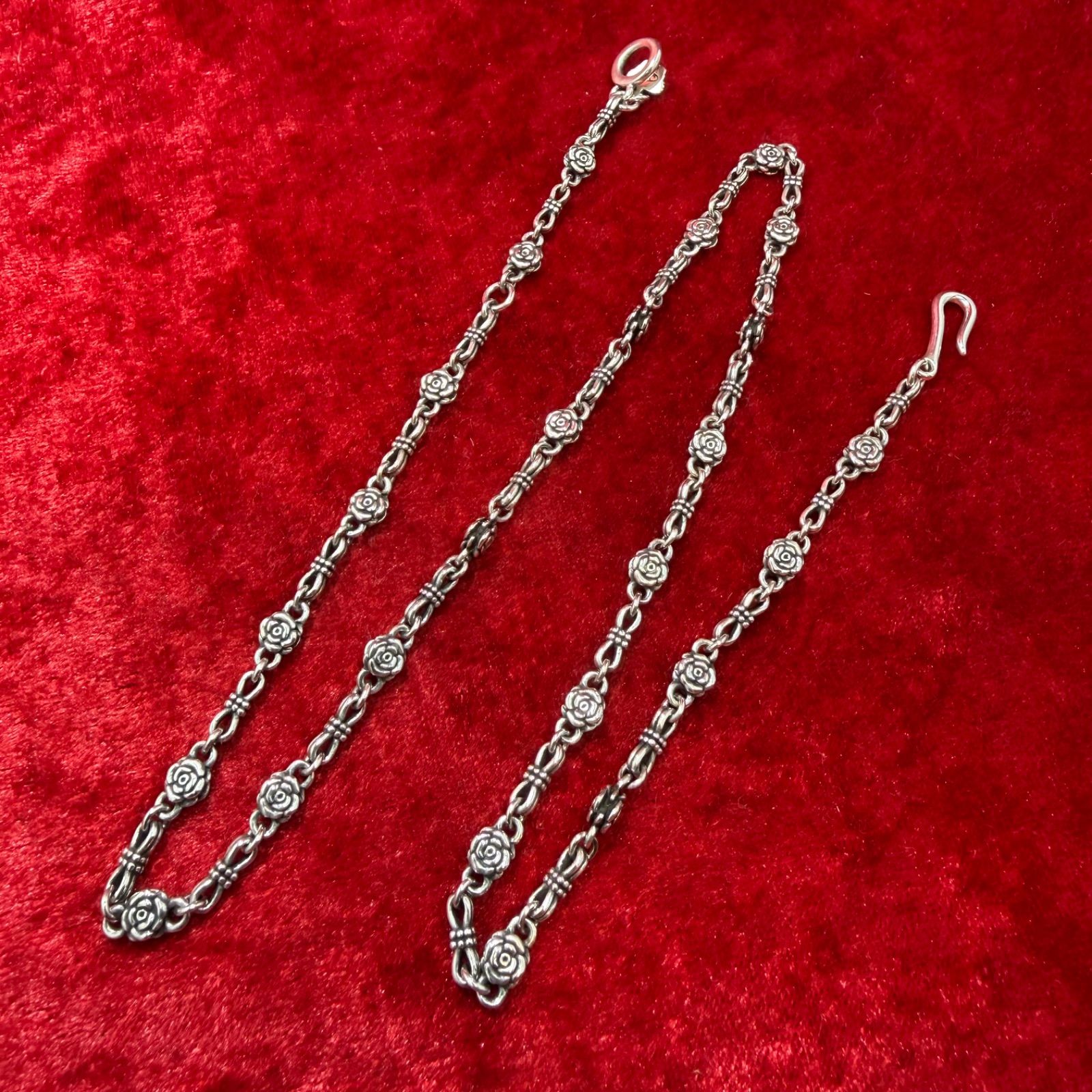 美品ネックレス BOHEMIAN 21.9gx50cm ジャスティンデイビス/Justin 