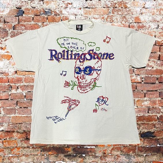 The Rolling Stones / ローリングストーンズ Tシャツ スカル ローズ 